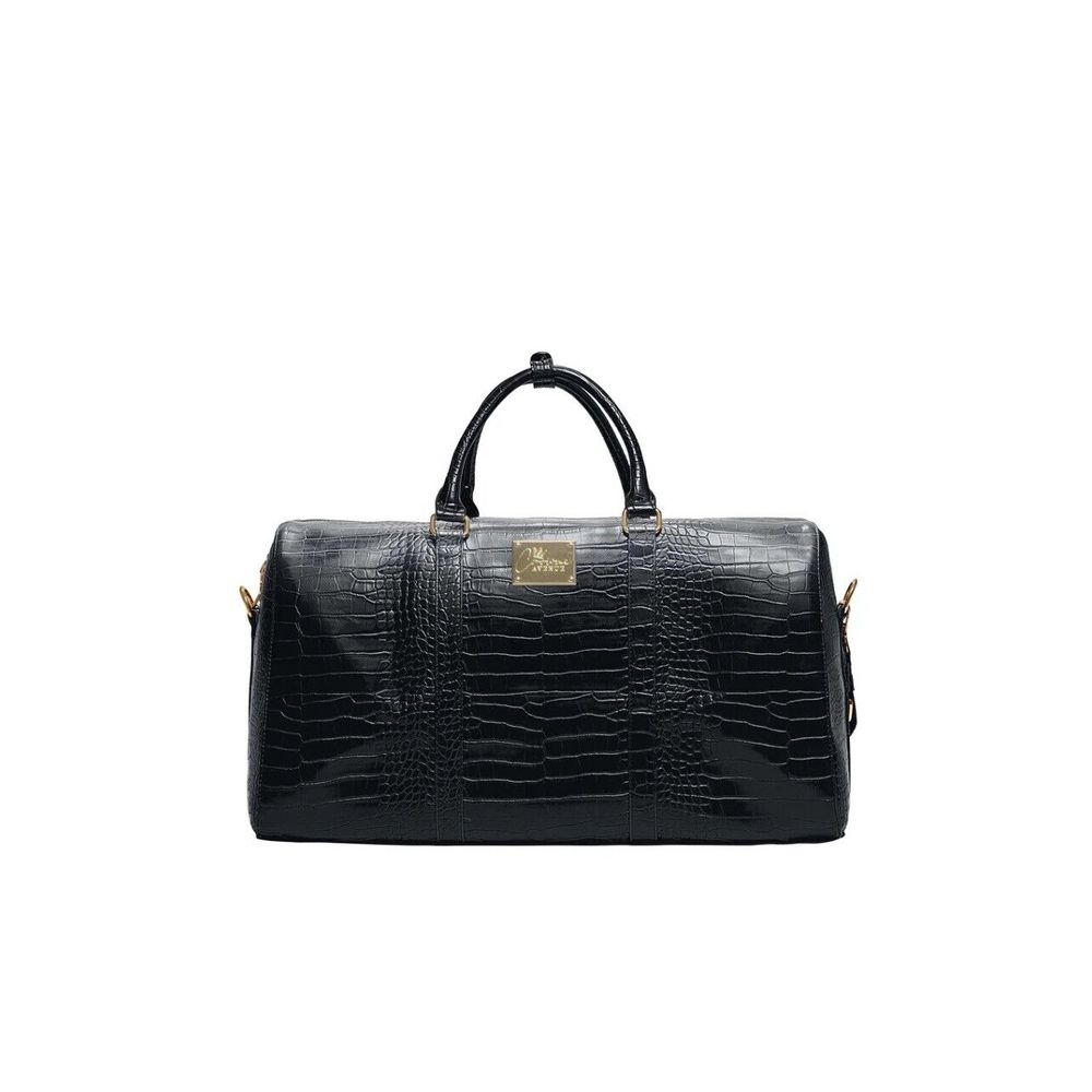 Travel Duffel Bag (Crown Avenue Black Weekender Highlander Duffle Crown Black)